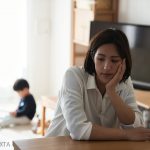 母親と男の子