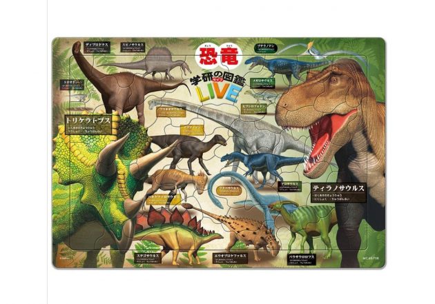 チャイルドパズル 恐竜図鑑