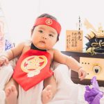 端午の節句の赤ちゃん