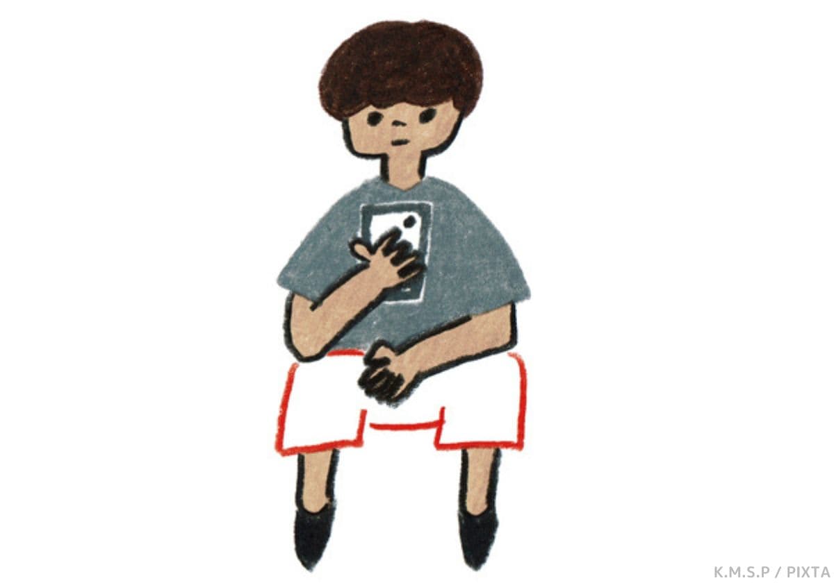 男の子のイラスト