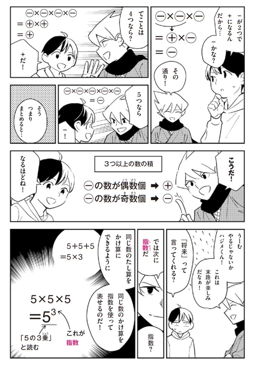 マンガでわかる中学数学