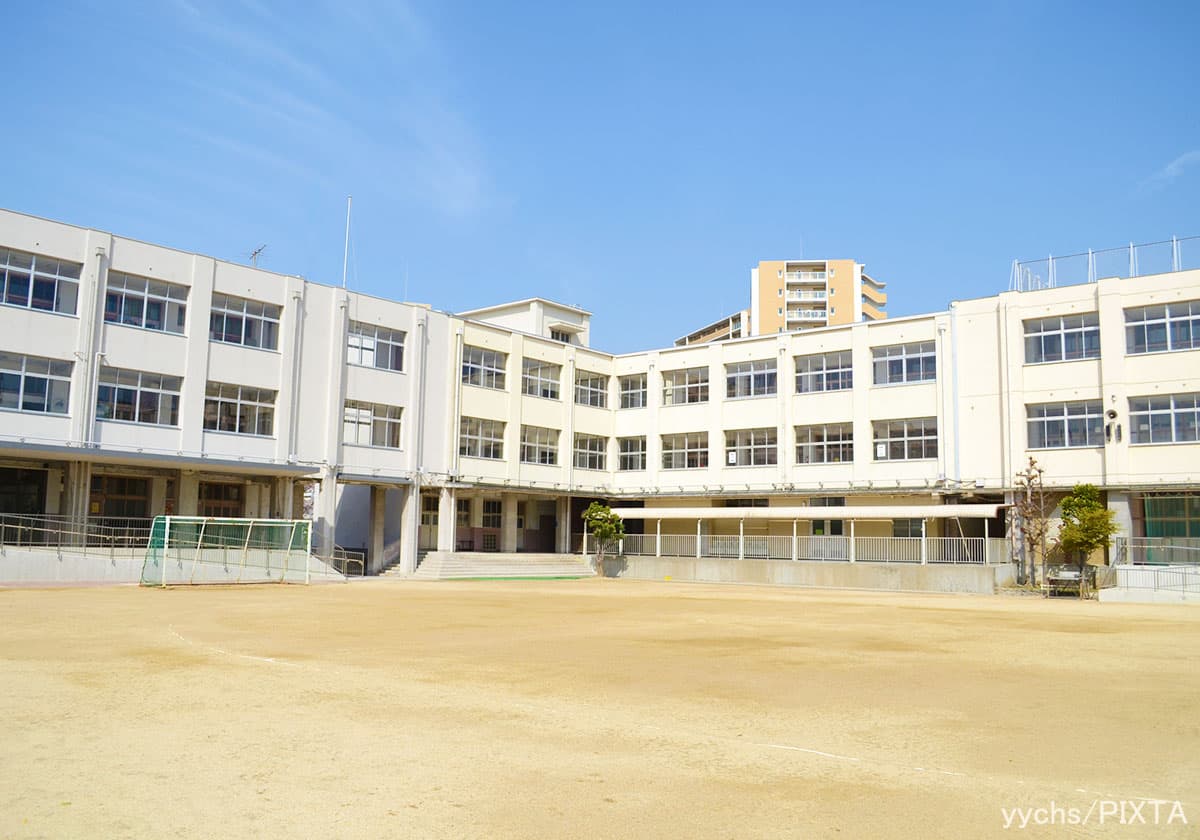 学校の校庭