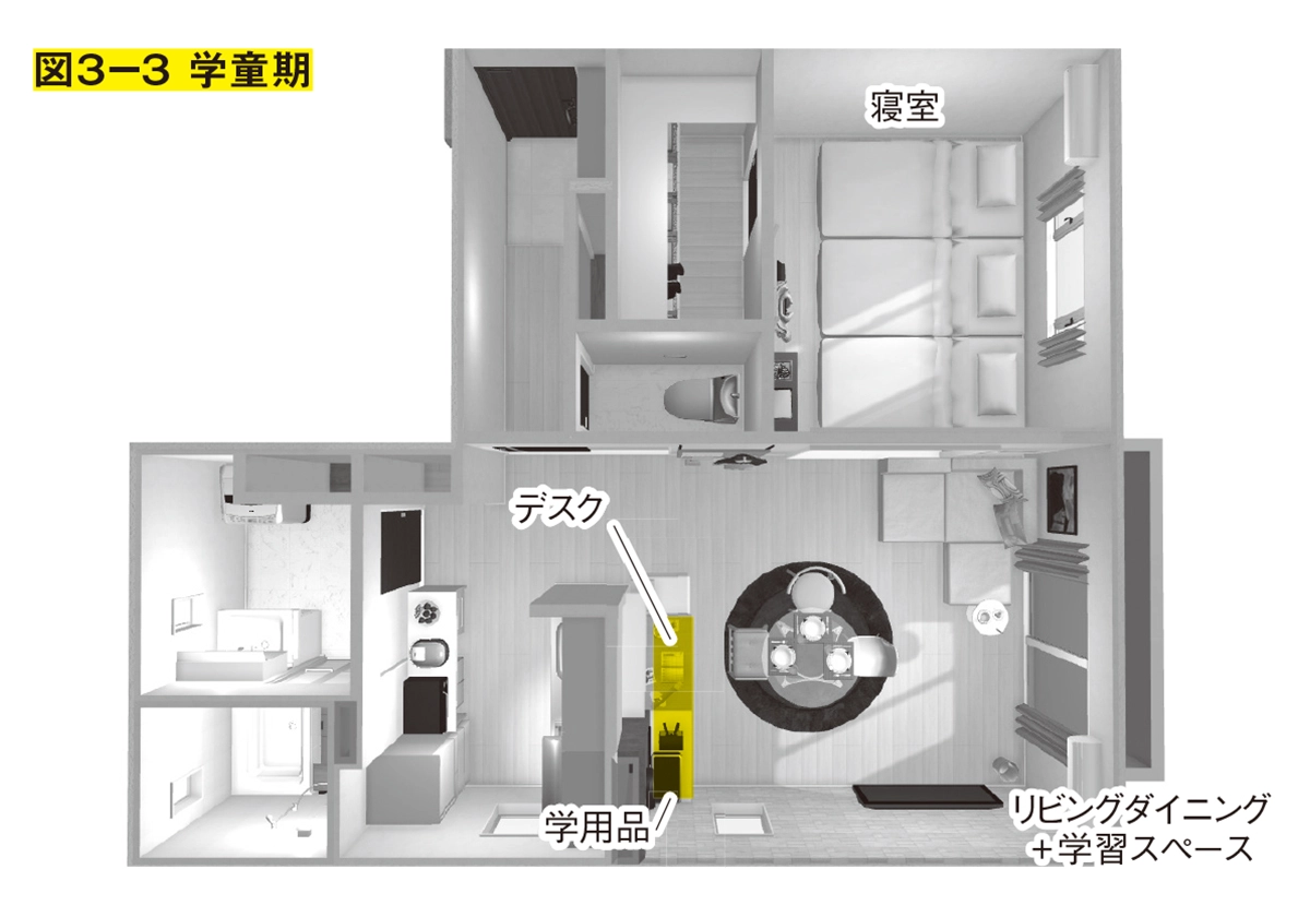 狭い家でも子どもと快適に暮らすための 部屋作りのルール