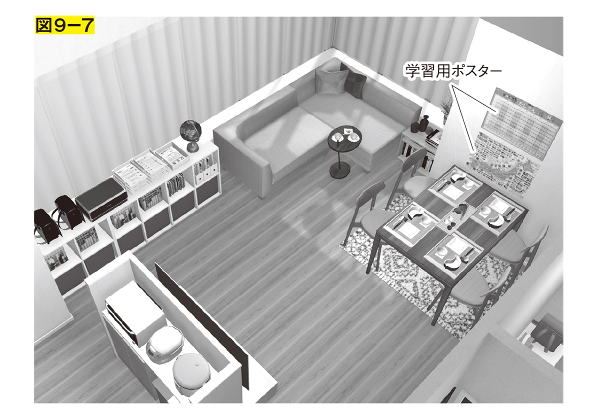 狭い家でも子どもと快適に暮らすための　部屋作りのルール