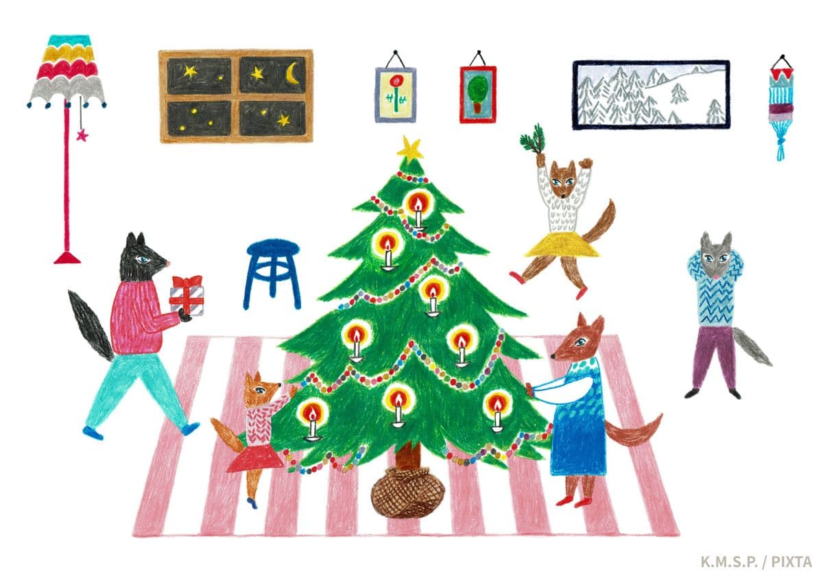 クリスマスのイラスト