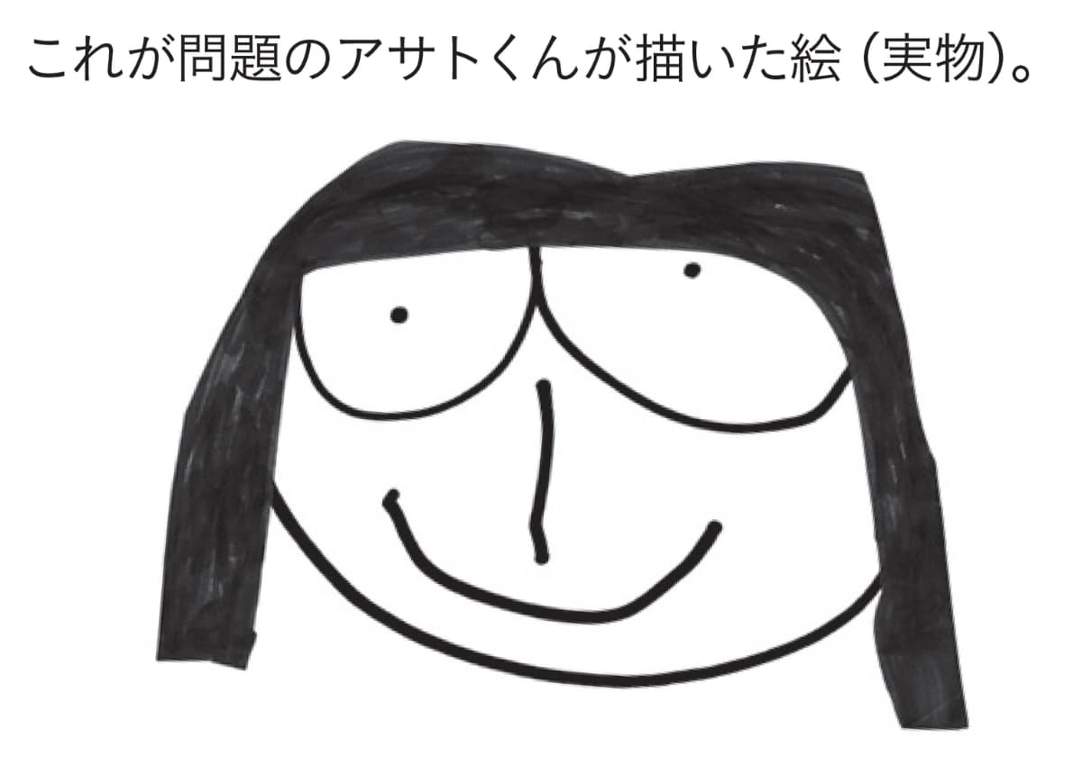 アサトくんが描いた絵