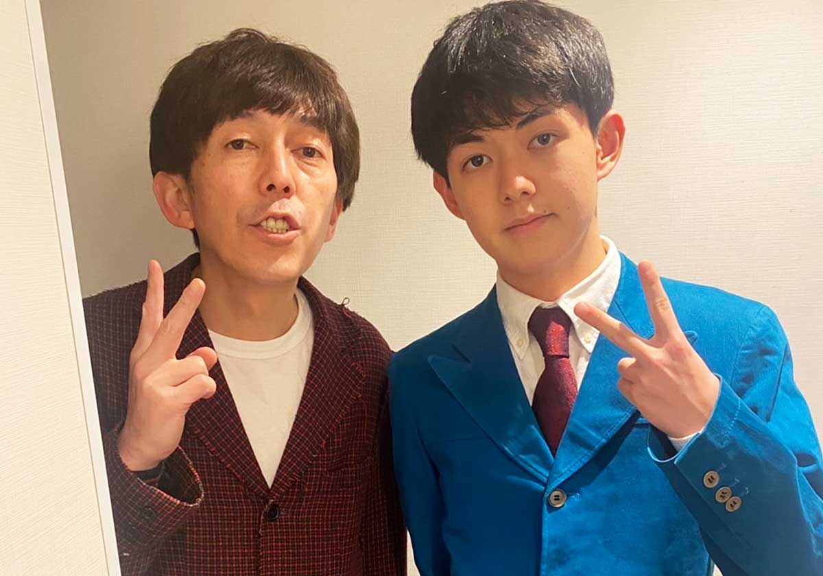 2丁拳銃小堀さん、息子の響己さん