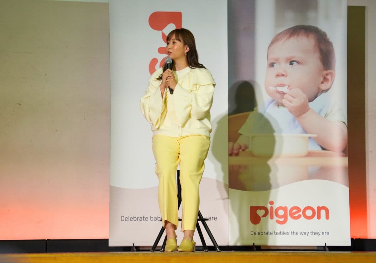 藤本美貴　赤ちゃん川柳発表会(ピジョン)