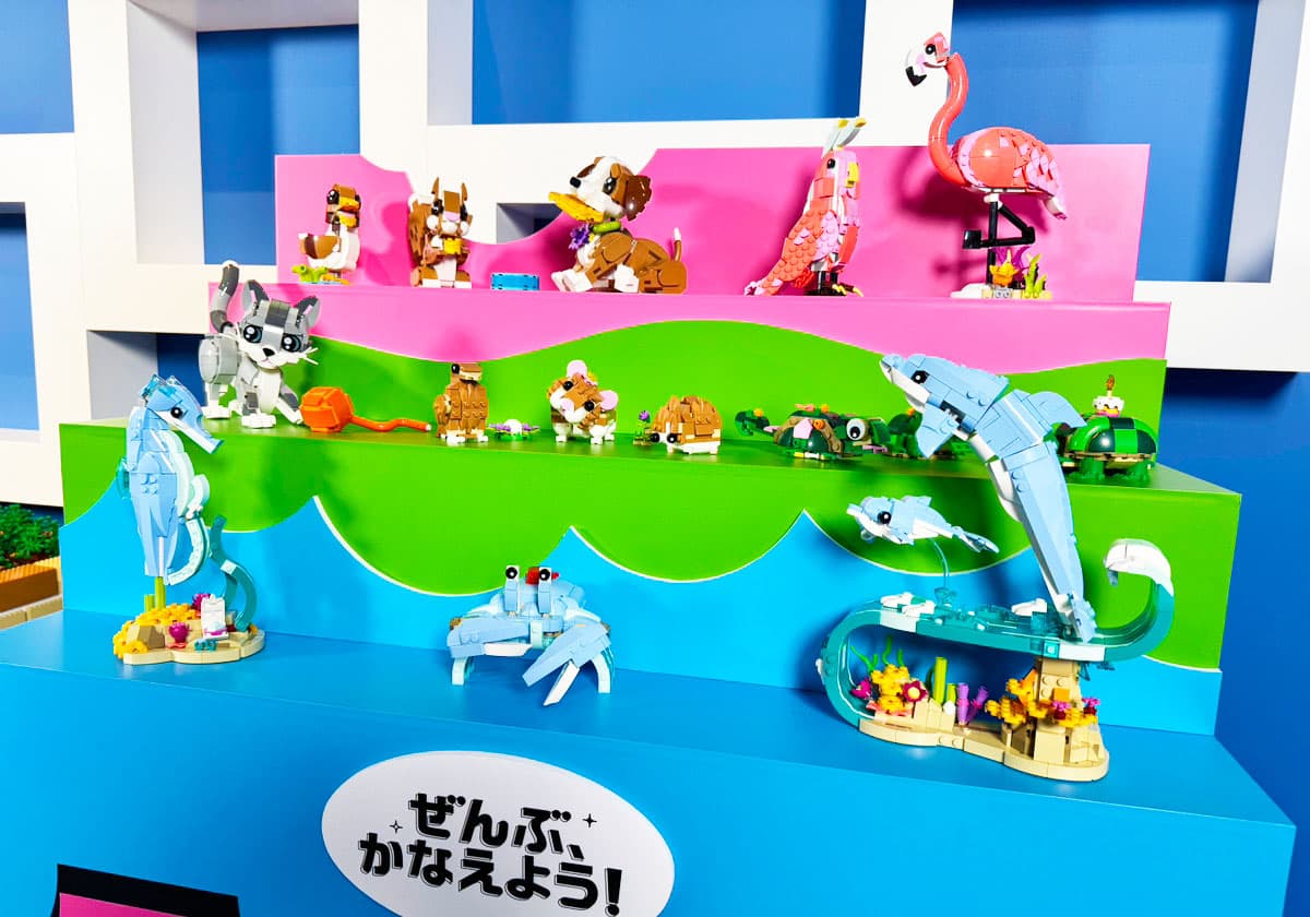 レッサーパンダ完成のために知っておきたい！ レゴランド東京「レゴ(R