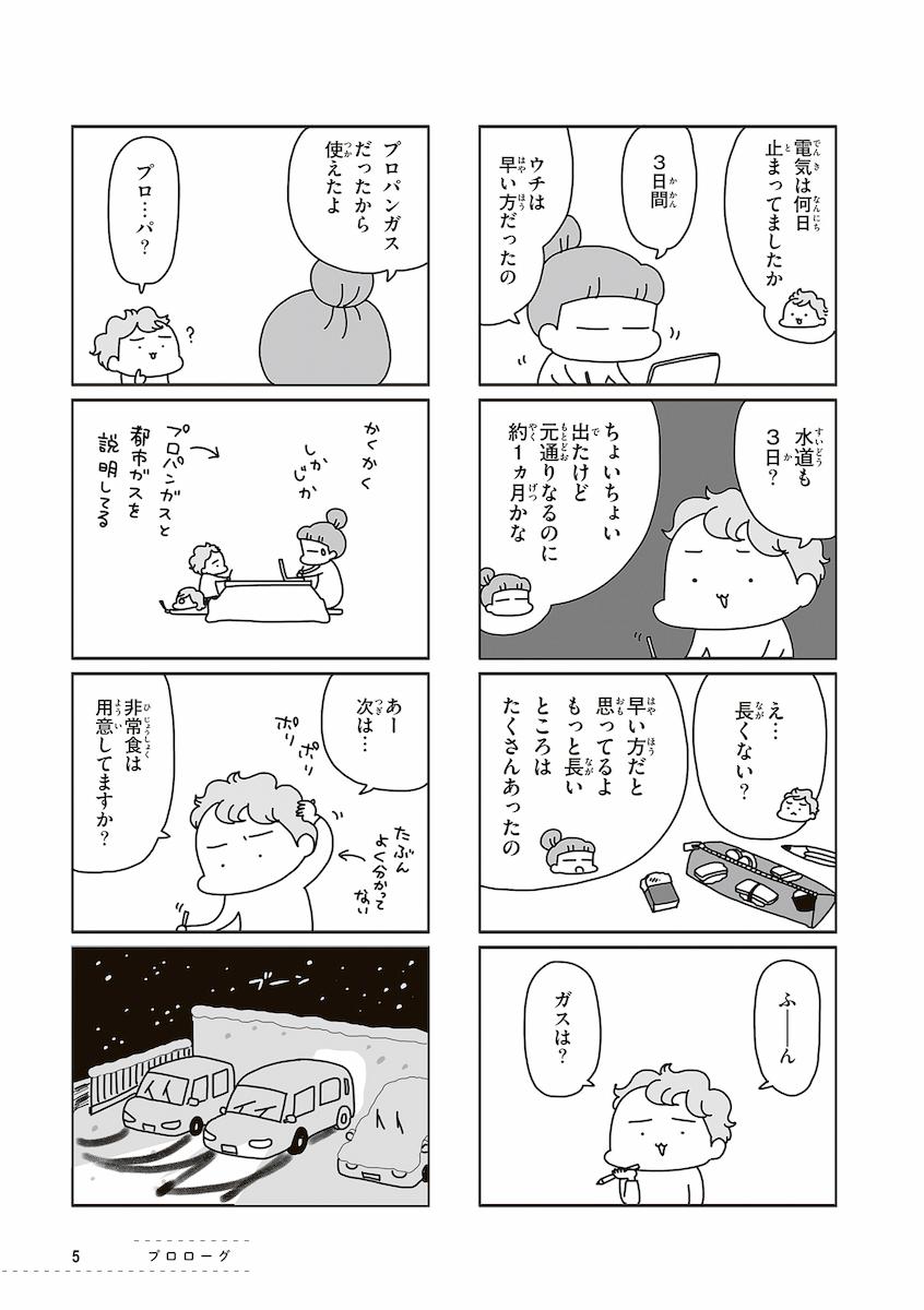 今日、地震がおきたら