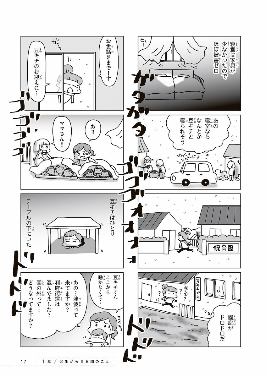 今日、地震がおきたら