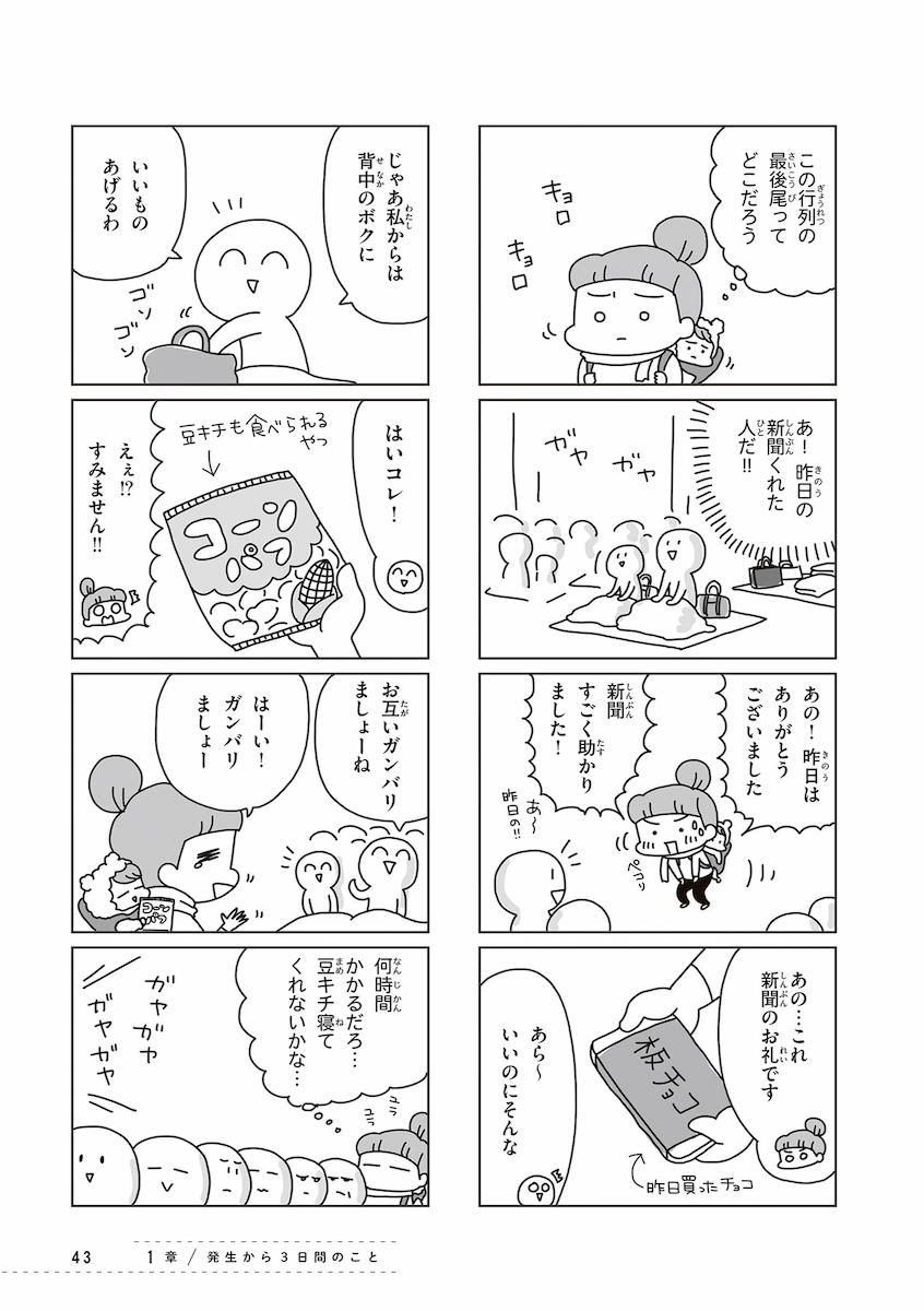 今日、地震がおきたら