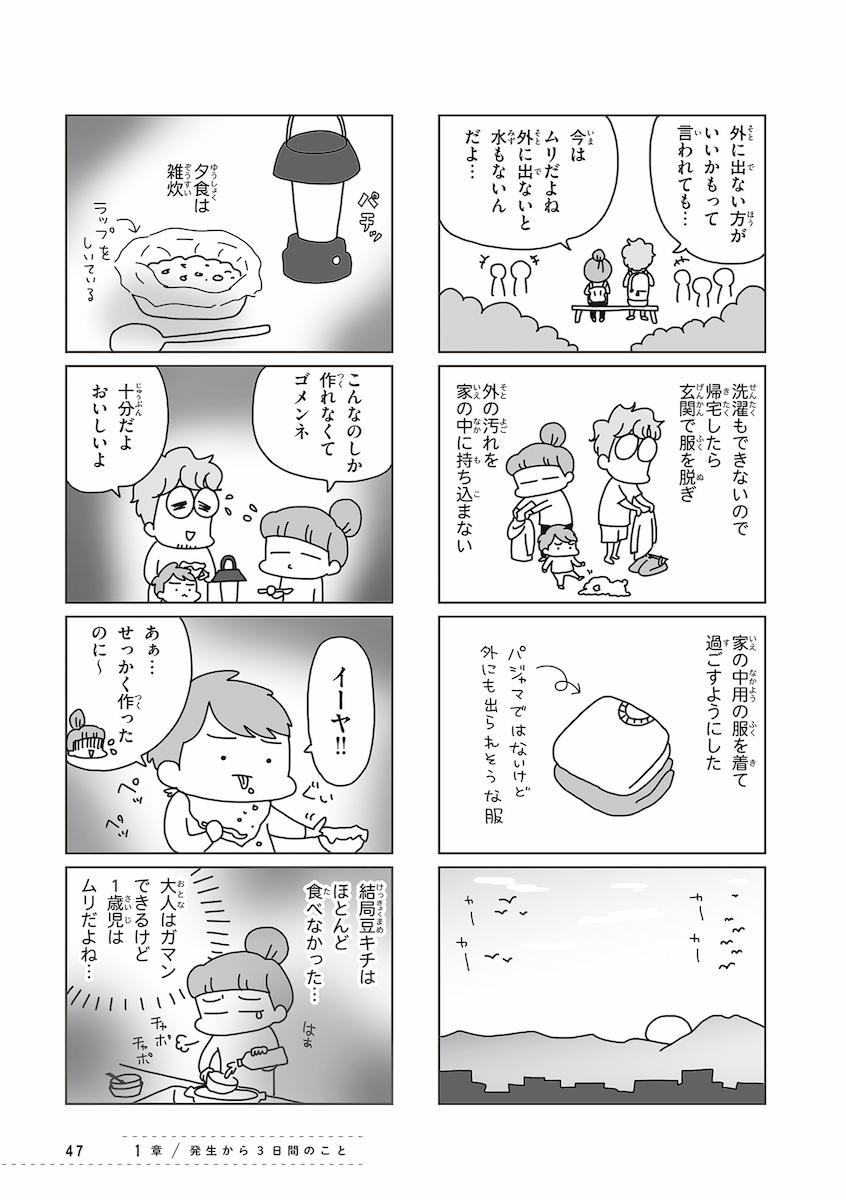 今日、地震がおきたら