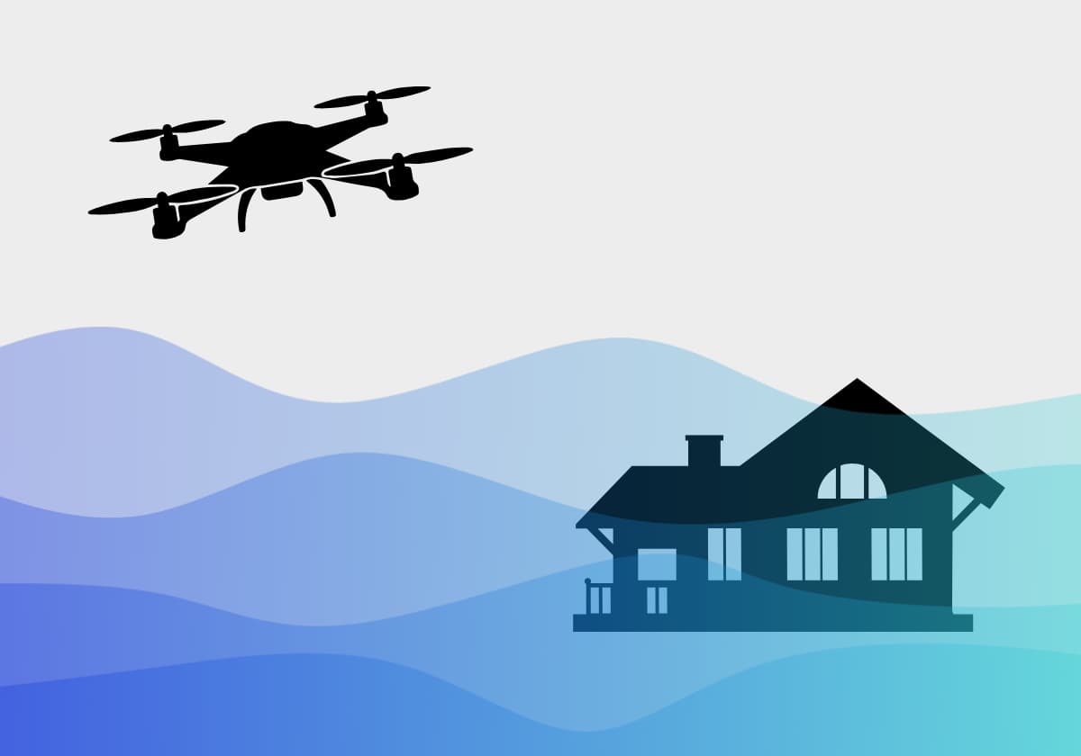 水害のイメージ