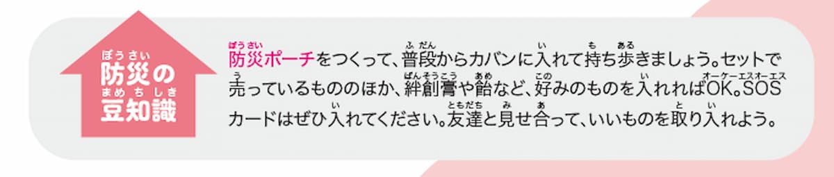 100円ショップで揃う防災グッズ　子どもがいる家庭の防災バッグの中身の画像3